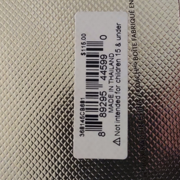 Coach Pave Signature C Necklace - Picture 4 of 4